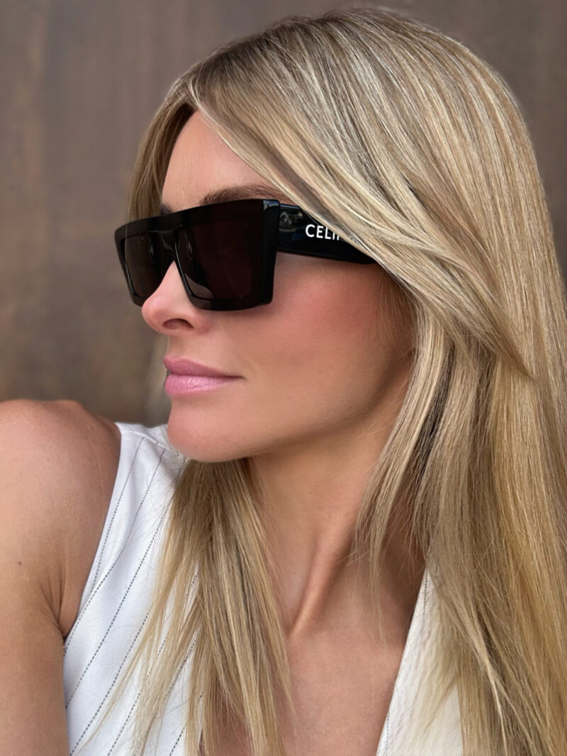 Okulary przeciwsłoneczne CELINE CL40214U 01A - obrazek 3