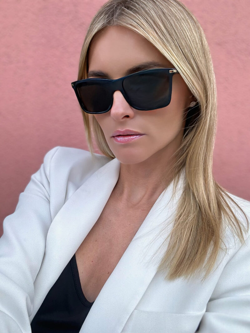Okulary przeciwsłoneczne PRADA SPR01Z 1BO-08G - obrazek 3