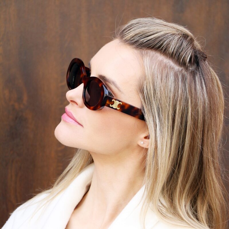 Okulary przeciwsłoneczne CELINE CL40227U 01A - obrazek 5