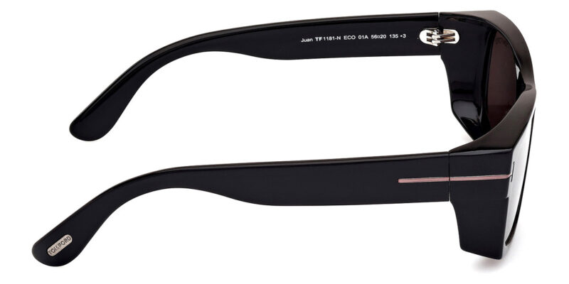 Okulary przeciwsłoneczne TOM FORD Juan TF1181-N ECO 01A - obrazek 2
